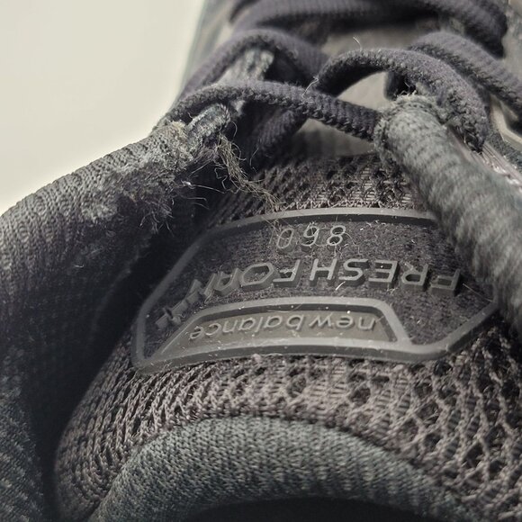 New Balance Fresh Foam Men's Black Running Shoes M860T12 US Size 11 - Picture 8 of 10